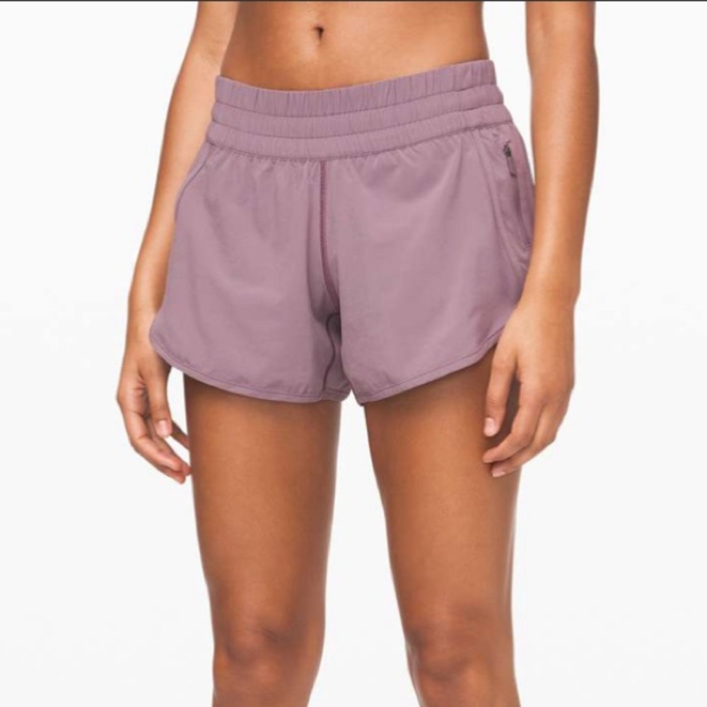 Lululemon Tracker Short in Frosted Mulberry
